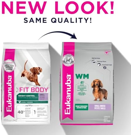Eukanuba Weight Management Small Breed Adult Dry Dog Food, 4 lb Bag - Image 2