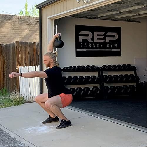 REP Fitness Kettlebell Set and Singles, 4kg to 24kg, 9lb to 53lb Weight Range, Cast Iron, Strength Exercise Training, Home Gym, Power Workout Equipment, Free Weights, Dumbbell Alternative - Image 6