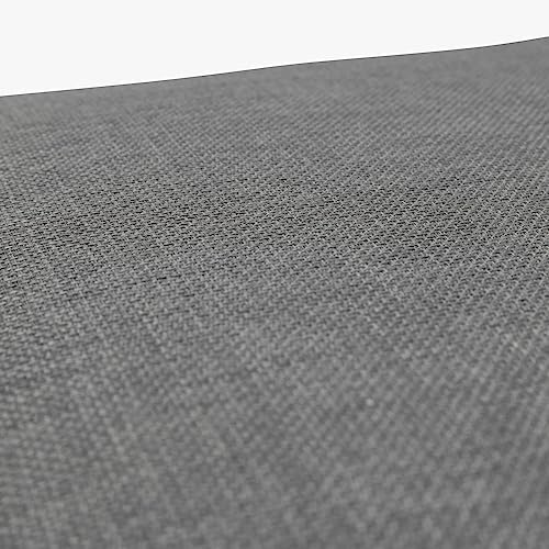 Pillow Perfect Rave Solid Indoor/Outdoor Lumbar Pillow Plush Fill, Weather and Fade Resistant, Lumbar - 11.5" x 18.5",, Grey, 2 Count - Image 5