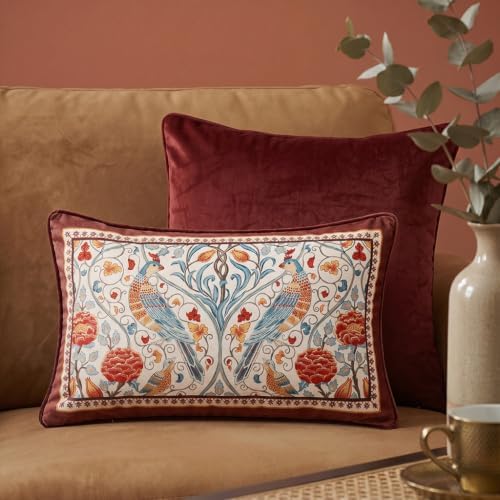 patdrea Designer Vintage Velvet Throw Pillow Cover,12"x20"-Moritz A - Image 2
