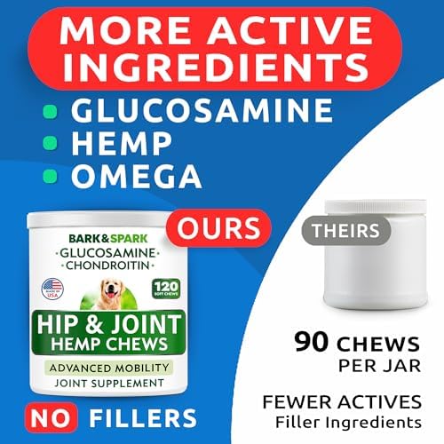 Advanced Joint Hemp Chews for Dogs Mobility - Hip&Joint Pain Relief Treats - Image 2