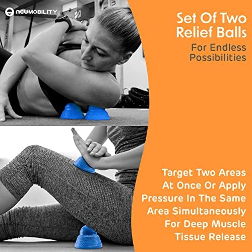 Acumobility Massage Ball Roller 2 Pack - Trigger Point - Massage Balls - Image 4