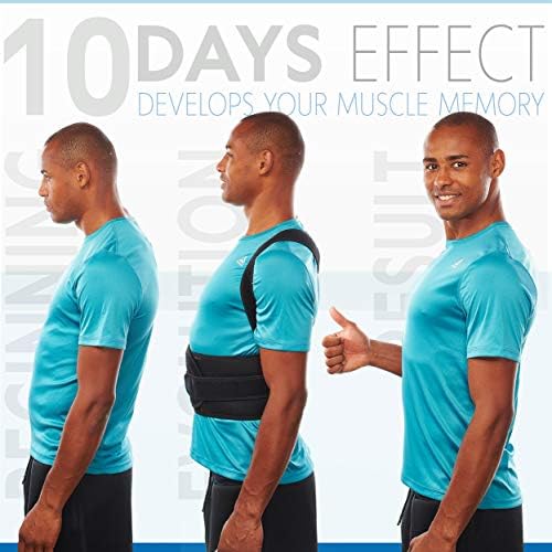 Selbite Posture Corrector for Men and Women - Back Brace for Upper and Lower Body Support - Adjustable Straightener with Pain Relief and Muscle Memory (Large) - Image 2