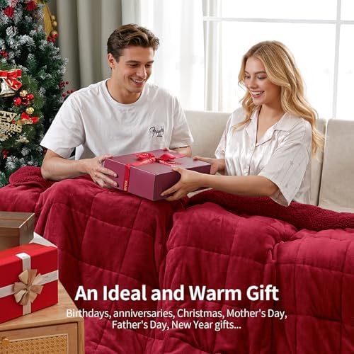 Uttermara Weighted Blankets for Adults Full Size, 15lbs 48x72 inches - Image 5
