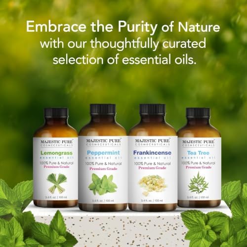 Majestic Pure Peppermint Essential Oil for Diffuser - 3.4 Fl Oz - Image 5