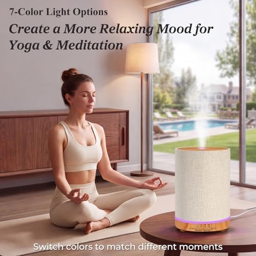 URPOWER 100mL Essential Oil Diffuser Scent Diffusers Oil Machine for Home - Image 4