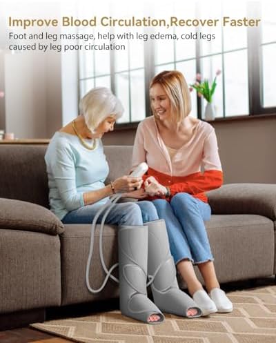 FIT KING Air Compression Leg Massager Foot Calf Compression Boots, Mom Gift - Image 4