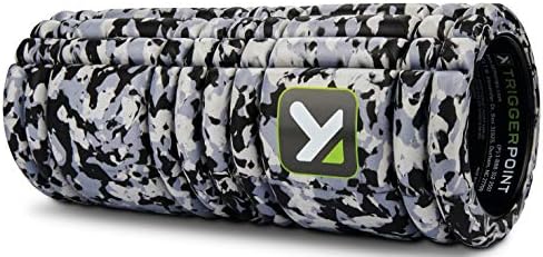 TRIGGERPOINT Performance Therapy Grid Foam Roller for Exercise, Deep Tissue Massage and Muscle Recovery, Original (13-Inch), Grey Camo by TriggerPointPerformance