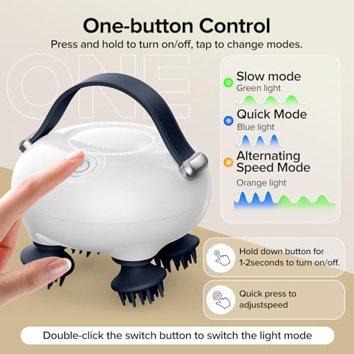 Head Massager Scalp, Scalp Massager, Portable Head Massager - Image 2
