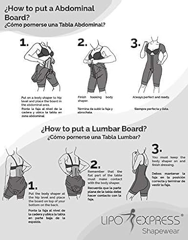 Lipo Express Lumbar Molder Back Board Liposuction BBL Post Surgery Supplies - Tabla Moldeadora de Espalda Post Cirugia - Image 6