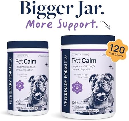 Veterinary Formula Smart Vitality Pet Calm Soft Chews for Dogs, 120 Count - Image 2