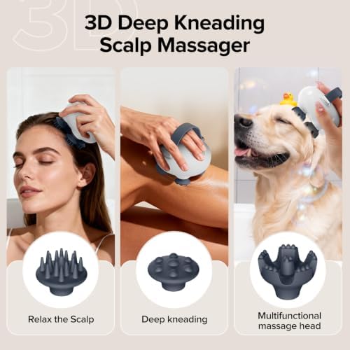 Scalp Massager, Head Massager Scalp with Tangle-Resistant Design - Image 6