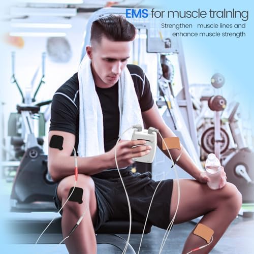 TENS Unit Muscle Stimulator, Multifunctional Impulses to Pain Relief for Muscle,Joints and Muscle Strengthening Training - Image 6
