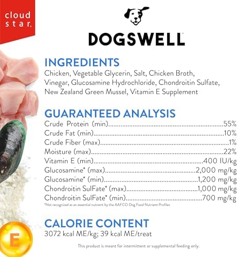 DOGSWELL Hip & Joint High Protein Jerky Dog Treats, Chicken Breast, 12 oz. - Image 3