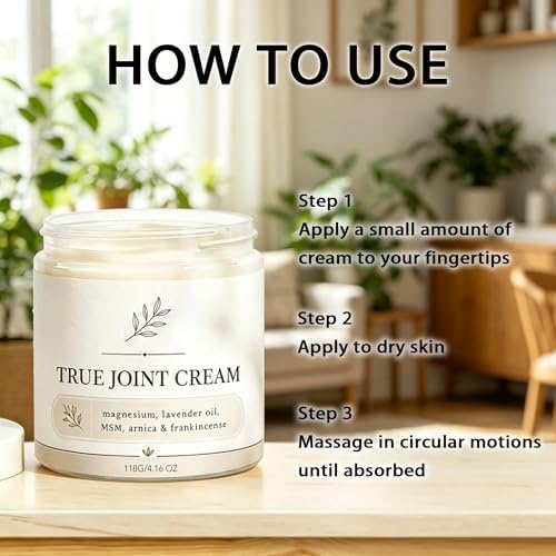 2pcs True Joint Cream, Topical Body Cream Magnesium, Moisturizing Massage Cream. - Image 6