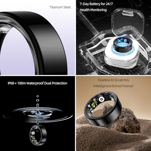 Smart Ring for Women & Men Fitness Sleep Heart Tracker - Image 5