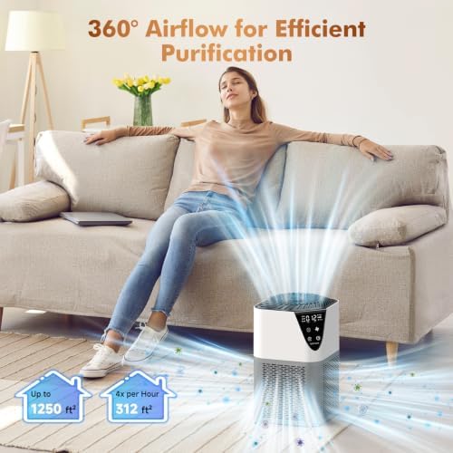 Air Purifiers for Home, H13 HEPA Filter, 25dB Quiet with Fragrance Diffuser - Image 5