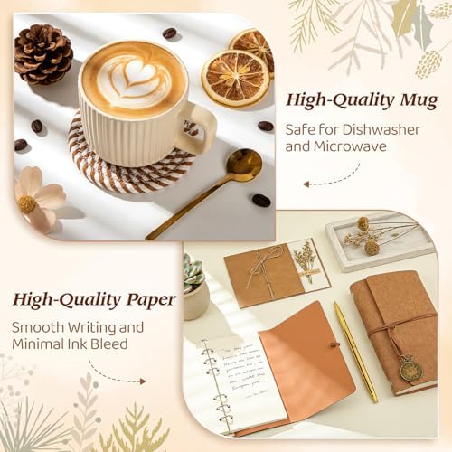Wisreach Spa Gift Basket for Women, Self Care & Get Well Soon Care Package for Her, Relaxing Gifts with Blanket, Fuzzy Socks, Tea Cup Set & Bath Salts, Birthday Gift for Mom, Sister, Friend - Image 5