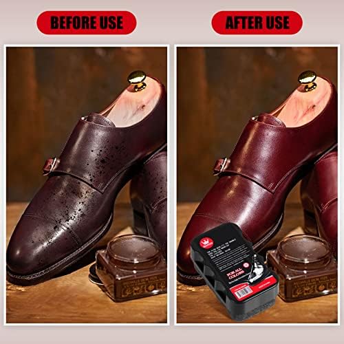 Loopeer 12Pcs Shoe Shine Sponge, Instant Leather Care - Image 4