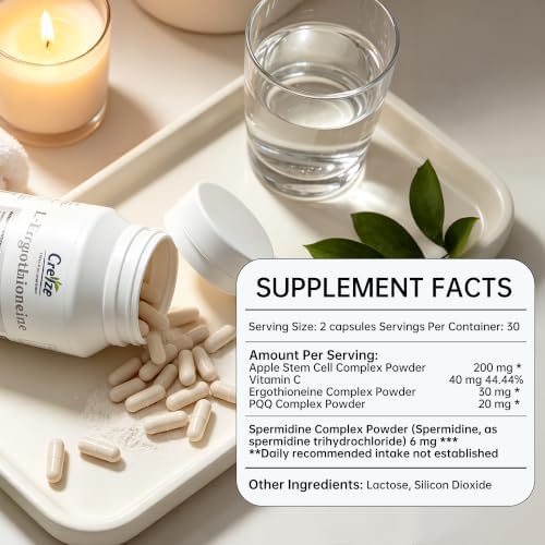 L-Ergothioneine Supplement – Advanced Antioxidant Support Capsules for Cellular Health, Healthy Aging & Daily Wellness – Ergothioneine for Women & Men - Image 4