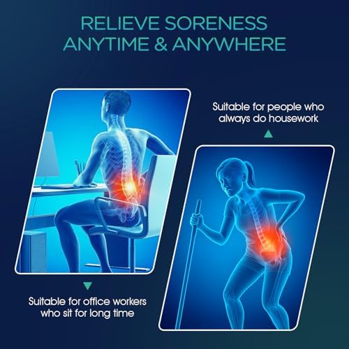 VOYOR-Health Neck and Back Massager with Heat for Shoulder, Lower Back, Leg - Image 4