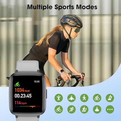 Fitness Tracker Watch with Heart Rate, Activity Tracker, Pedometer Watch - Image 4