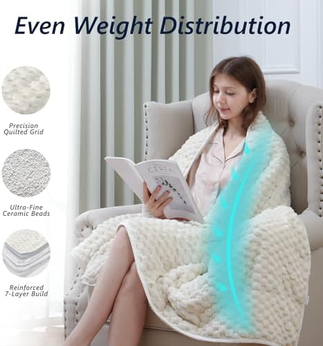 Mr. Sandman Weighted Blankets for Adults, Full Size 48 x 72 Inches, 10lbs - Image 4