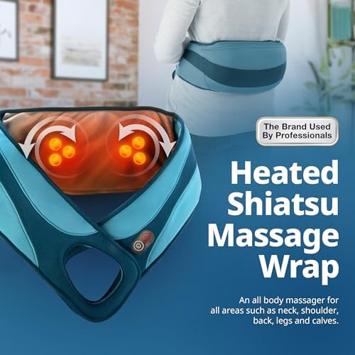 Wahl Corded Light Rotational Kneading Body Massage Wrap, Muscle Pain Relief - Image 2