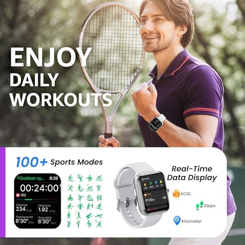TOZO 2026 New Upgraded Smart Watch for Men Women for iPhone & Android - Image 3
