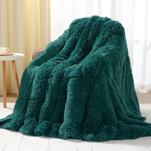 Uttermara Shaggy Weighted Blanket for Adults Queen Size, 15lbs 60"x80" by Uttermara