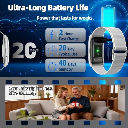 Smart Bracelet,Health and Fitness Trackers Screenless Band - Image 5