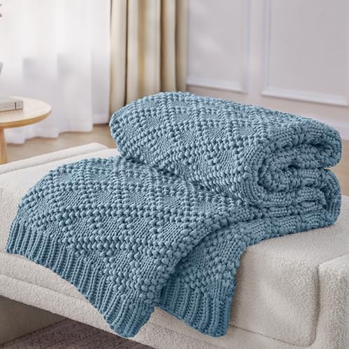 Anysay Knitted Weighted Blanket for Adult, Chunky Knit Throw 40''*60'' 7lbs by Unknown