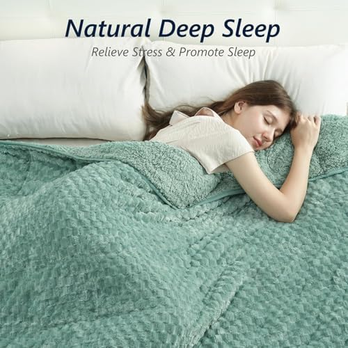 Mr. Sandman Weighted Blankets for Adults, Queen Size 80 x 87 Inches, 15lbs - Image 3
