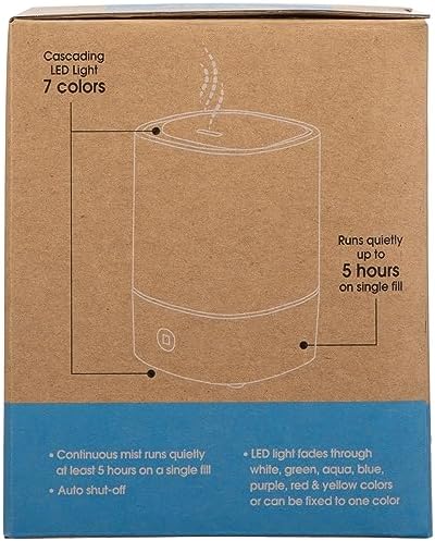 Pure Essential Oil Works Sensei LED Ultrasonic Aroma Diffuser, 150ml Essential Oil Diffuser with Cool Mist, 7 Color Changing Lights, Auto Shut-Off, White - Image 7