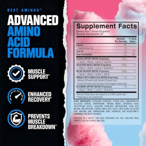 BPI Sports Best Aminos – for Men & Women, 25 Servings - Image 2