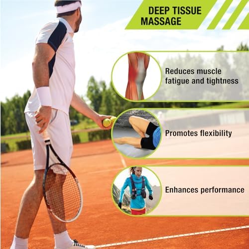 Pro-Tec Athletics Orb Massage Balls, Vary in Size and Color, Deep Tissue Massage, Muscle Relief, Promotes Flexibility, Hamstring, Quadriceps, Calf, Multi-Directional Massage Ball, Working Out - Image 3