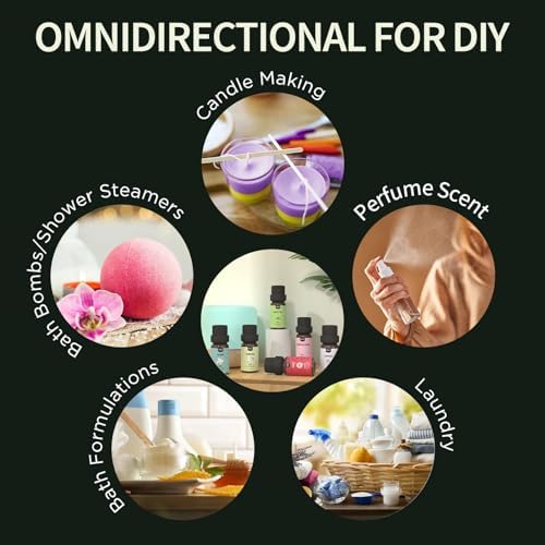 Essential Oils Set- Essential Oils for Diffuser for Home,Diffuser Oils Scents for Aromatherapy,Laundry,Candle&Soap Making,Humidifiers 6 X 10 ML - Image 7