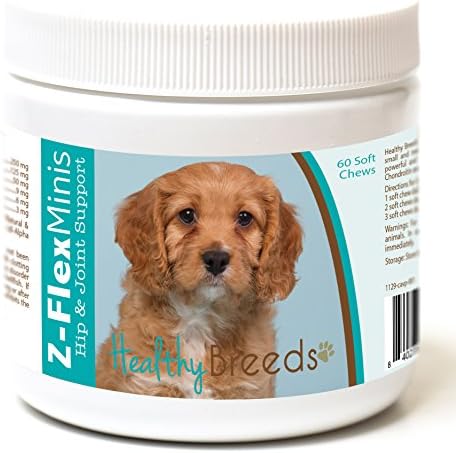 Healthy Breeds Cavapoo Z-Flex Minis Hip and Joint Support Soft Chews 60 Count by HealthyBreeds