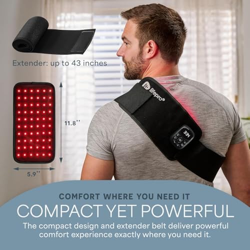 Lifepro Allevared Micro Red Light Therapy Belt- 60 Dual Chip LED Belt - Image 3
