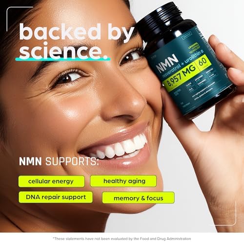 Thinbi NMN & NAD Supplement with Urolithin A, 60 Count - Image 2