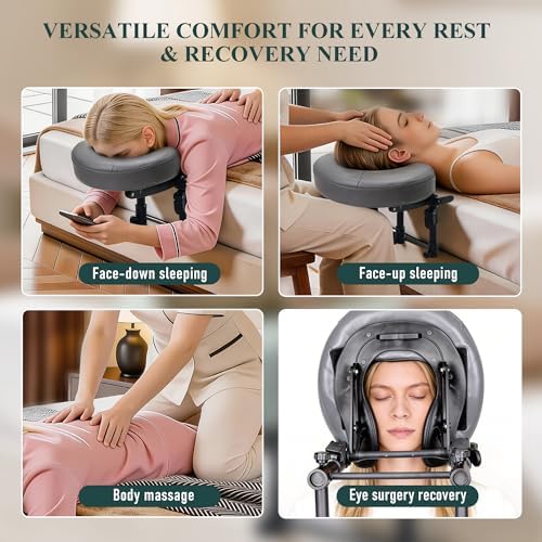 Massage Headrest for Bed, Face Down Massage Pillow & Face Cradle - Image 4