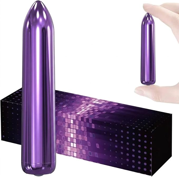 Handheld Electric Back Massager - 10 Modes, Waterproof, Rechargeable Deep Tissue Massager for Back, Neck & Shoulder Purple by Unknown