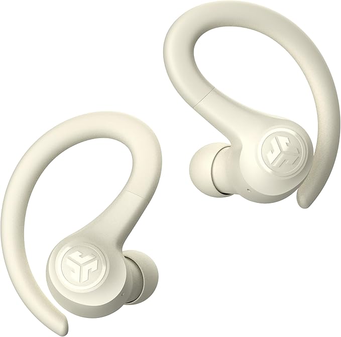 JLab, Go Sport+, True Wireless Workout Earbuds, Bluetooth Sport Earbuds, Clear Calling, Sand - Image 5