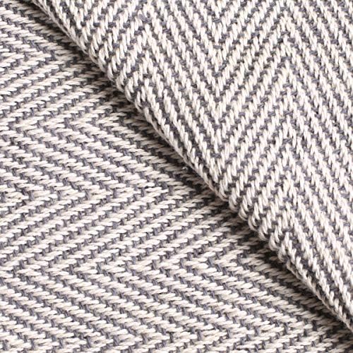 Glamburg 100% Soft and Breathable Cotton Thermal Blanket Queen Charcoal - Perfect for Layering Any Bed for All Season - Image 4