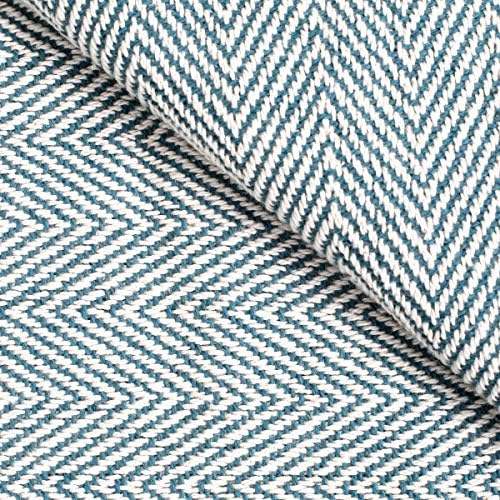 Glamburg 100% Soft and Breathable Cotton Thermal Blanket Queen Teal - Perfect for Layering Any Bed for All Season - Image 4