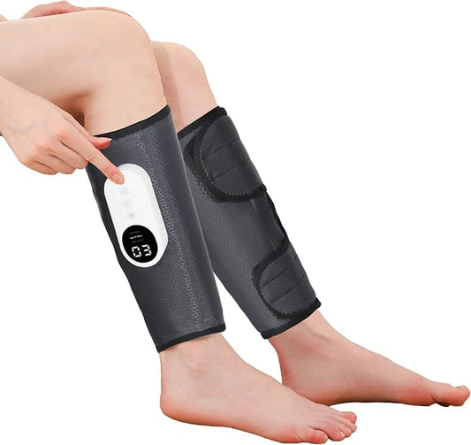 LINGTENG Leg Massager for Circulation and Pain Relief, Calf Air Compression by LINGTENG