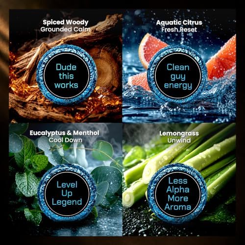 Shower Steamers Aromatherapy 6 Pack Gifts for Men, Gift for Dad & Him, Birthday Gifts for Men Who Have Everything - for Dad, Husband, Brother, Boyfriend or Grandpa - Image 2