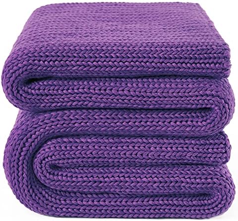 Guohaoi Knitted Weighted Blanket for Adults, 50"x75" 15lbs Full/Queen Size by GuohuoiHomeKitchen