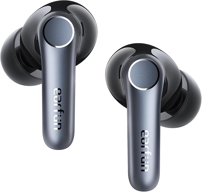 EarFun Air Pro 4 Adaptive Hybrid Noise Canceling Wireless Earbuds, Qualcomm Snapdragon Sound, aptX™ Lossless, 6 Mics AI CVC 8.0 Call, LDAC Hi-Res Audio, 52H Playtime, Bluetooth 5.4, in-Ear Detection | Qualcomm Snapdragon Sound, aptX Lossless, LDAC Hi-R... by EarFun
