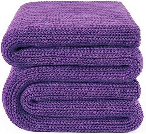 Guohaoi Knitted Weighted Blanket for Adults, 60"x80" 12lbs Full/Queen Size by GuohuoiHomeKitchen